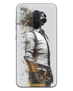 Чехол для Xiaomi POCO F1 с картинкой «PUBG — боец в пыли» Чехол для Xiaomi POCO F1 с картинкой «PUBG — боец в пыли»