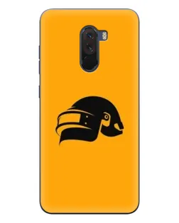 Чехол для Xiaomi POCO F1 с картинкой «PUBG — золотой шлем» Чехол для Xiaomi POCO F1 с картинкой «PUBG — золотой шлем»
