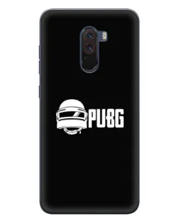 Чехол для Xiaomi POCO F1 с картинкой «PUBG — классический лого» Чехол для Xiaomi POCO F1 с картинкой «PUBG — классический лого»