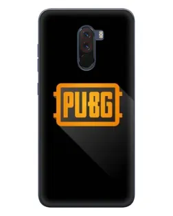 Чехол для Xiaomi POCO F1 с картинкой «PUBG — рамка лого» Чехол для Xiaomi POCO F1 с картинкой «PUBG — рамка лого»