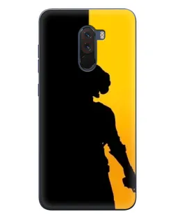 Чехол для Xiaomi POCO F1 с картинкой «Тень воина PUBG» Чехол для Xiaomi POCO F1 с картинкой «Тень воина PUBG»