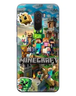 Чехол для Xiaomi POCO F1 с картинкой «Замок Minecraft» Чехол для Xiaomi POCO F1 с картинкой «Замок Minecraft»
