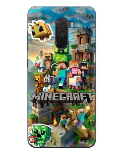 Чехол для Xiaomi POCO F1 с картинкой «Замок Minecraft» Чехол для Xiaomi POCO F1 с картинкой «Замок Minecraft»