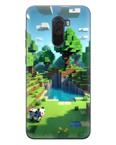 Чехол для Xiaomi POCO F1 с картинкой «Minecraft летний день» Чехол для Xiaomi POCO F1 с картинкой «Minecraft летний день»
