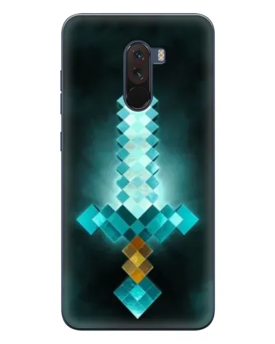 Чехол для Xiaomi POCO F1 с картинкой «Алмазный меч неон» Чехол для Xiaomi POCO F1 с картинкой «Алмазный меч неон»