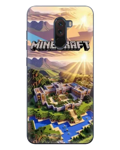 Чехол для Xiaomi POCO F1 с картинкой «Minecraft панорама» Чехол для Xiaomi POCO F1 с картинкой «Minecraft панорама»