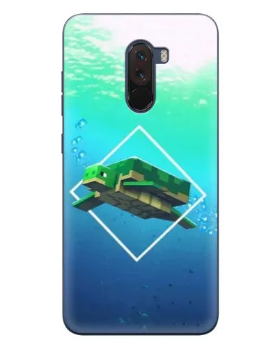 Чехол для Xiaomi POCO F1 с картинкой «Черепаха Minecraft» Чехол для Xiaomi POCO F1 с картинкой «Черепаха Minecraft»