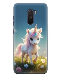 Чехол для Xiaomi POCO F1 с картинкой «Единорог на поляне» Чехол для Xiaomi POCO F1 с картинкой «Единорог на поляне»