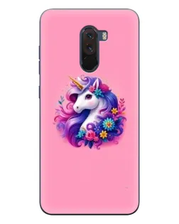 Чехол для Xiaomi POCO F1 с картинкой «Сказочный единорог»