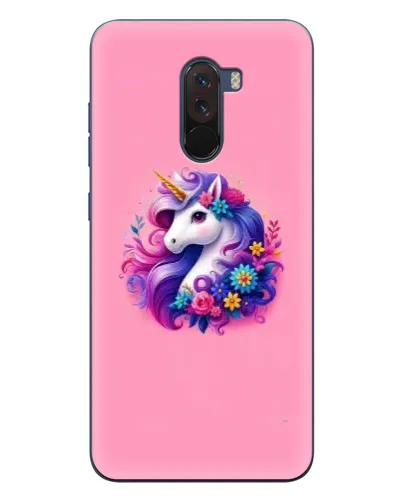 Чехол для Xiaomi POCO F1 с картинкой «Сказочный единорог»
