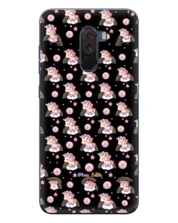 Чехол для Xiaomi POCO F1 с картинкой «Magic Unicorn паттерн»