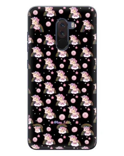 Чехол для Xiaomi POCO F1 с картинкой «Magic Unicorn паттерн»