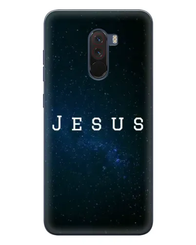Чехол для Xiaomi POCO F1 с картинкой «Звездное небо Jesus»