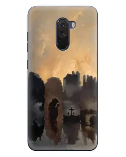 Чехол для Xiaomi POCO F1 с картинкой «Дорога к вере»