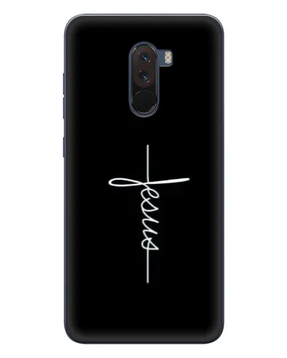 Чехол для Xiaomi POCO F1 с картинкой «Тонкая линия веры»