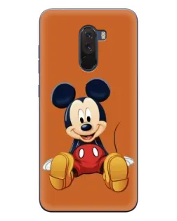 Чехол для Xiaomi POCO F1 с картинкой «Микки отдыхает»