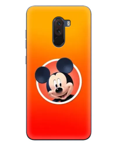 Чехол для Xiaomi POCO F1 с картинкой «Mickey в круге»