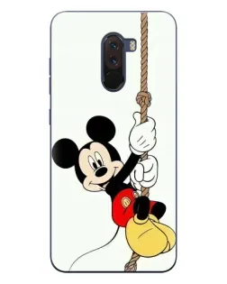 Чехол для Xiaomi POCO F1 с картинкой «Mickey на канате»