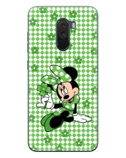 Чехол для Xiaomi POCO F1 с картинкой «Mickey в клетку»