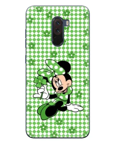 Чехол для Xiaomi POCO F1 с картинкой «Mickey в клетку»