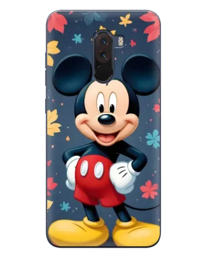 Чехол для Xiaomi POCO F1 с картинкой «Осенний Mickey Mouse»