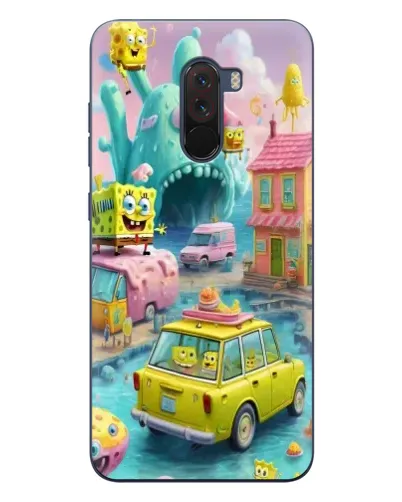 Чехол для Xiaomi POCO F1 с картинкой «Монстр-трак приключения» Чехол для Xiaomi POCO F1 с картинкой «Монстр-трак приключения»