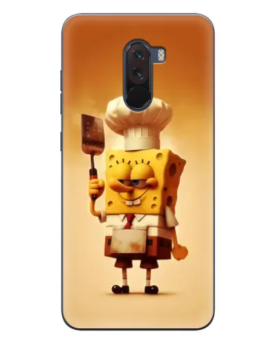 Чехол для Xiaomi POCO F1 с картинкой «Губка Боб повар» Чехол для Xiaomi POCO F1 с картинкой «Губка Боб повар»