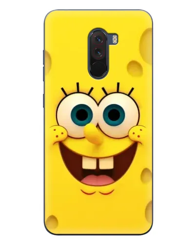 Чехол для Xiaomi POCO F1 с картинкой «Губка Боб улыбка» Чехол для Xiaomi POCO F1 с картинкой «Губка Боб улыбка»
