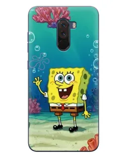 Чехол для Xiaomi POCO F1 с картинкой «Подводный привет»