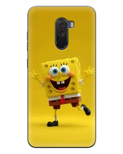 Чехол для Xiaomi POCO F1 с картинкой «Позитивный Губка Боб» Чехол для Xiaomi POCO F1 с картинкой «Позитивный Губка Боб»