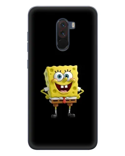 Чехол для Xiaomi POCO F1 с картинкой «Классический Губка Боб» Чехол для Xiaomi POCO F1 с картинкой «Классический Губка Боб»