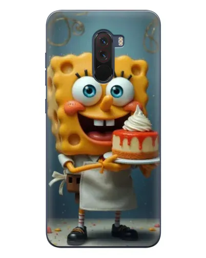 Чехол для Xiaomi POCO F1 с картинкой «Повар Спанч Боб» Чехол для Xiaomi POCO F1 с картинкой «Повар Спанч Боб»