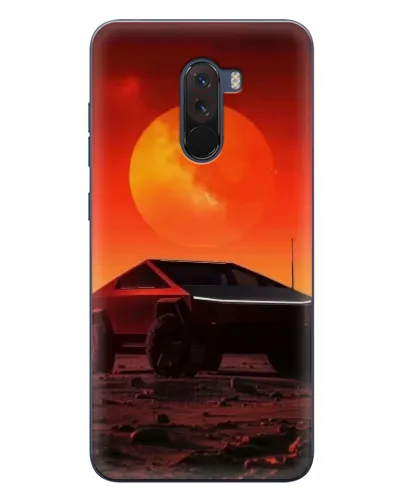 Чехол для Xiaomi POCO F1 с картинкой «Cybertruck на Марсе» Чехол для Xiaomi POCO F1 с картинкой «Cybertruck на Марсе»