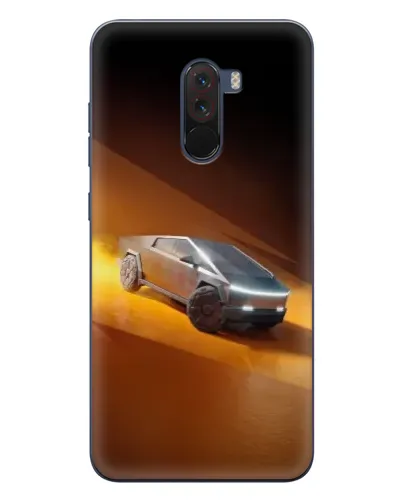 Чехол для Xiaomi POCO F1 с картинкой «Cybertruck в пустыне» Чехол для Xiaomi POCO F1 с картинкой «Cybertruck в пустыне»