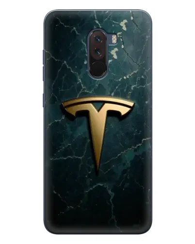 Чехол для Xiaomi POCO F1 с картинкой «Мраморная Tesla Gold» Чехол для Xiaomi POCO F1 с картинкой «Мраморная Tesla Gold»