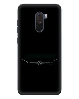 Чехол для Xiaomi POCO F1 с картинкой «Mercedes Stealth Look»
