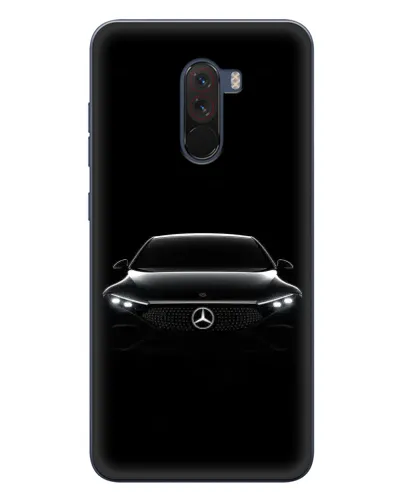 Чехол для Xiaomi POCO F1 с картинкой «Mercedes Vision — концепт»