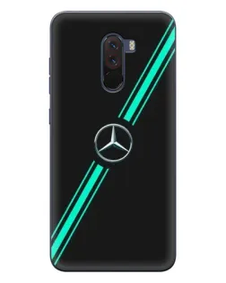 Чохол для Xiaomi POCO F1 з картинкою «Спортивні лінії Mercedes» Чохол для Xiaomi POCO F1 з картинкою «Спортивні лінії Mercedes»
