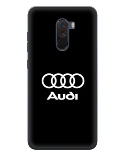 Чехол для Xiaomi POCO F1 с картинкой «Классическое лого Audi» Чехол для Xiaomi POCO F1 с картинкой «Классическое лого Audi»