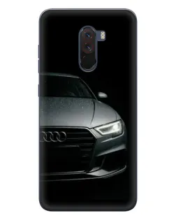Чехол для Xiaomi POCO F1 с картинкой «Audi — детализация кузова» Чехол для Xiaomi POCO F1 с картинкой «Audi — детализация кузова»