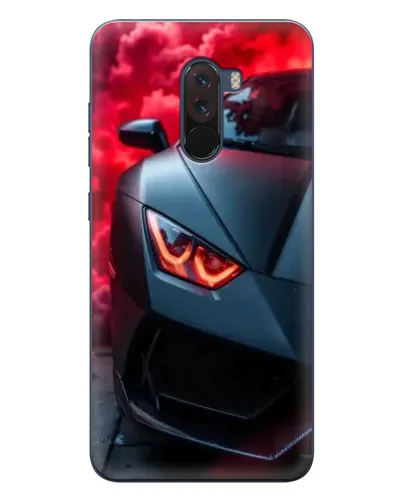 Чехол для Xiaomi POCO F1 с картинкой «Lamborghini красное сияние» Чехол для Xiaomi POCO F1 с картинкой «Lamborghini красное сияние»