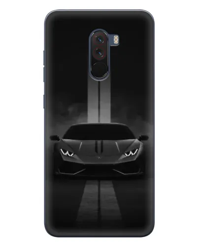 Чехол для Xiaomi POCO F1 с картинкой «Lamborghini симметрия дорог» Чехол для Xiaomi POCO F1 с картинкой «Lamborghini симметрия дорог»