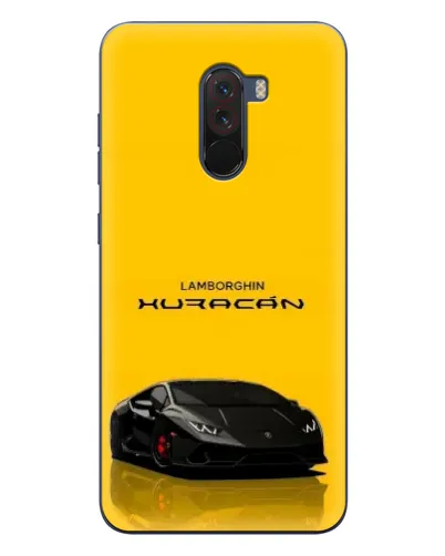 Чехол для Xiaomi POCO F1 с картинкой «Lamborghini Huracan черный» Чехол для Xiaomi POCO F1 с картинкой «Lamborghini Huracan черный»