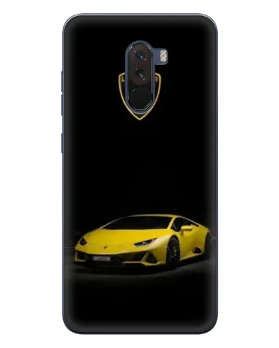 Чехол для Xiaomi POCO F1 с картинкой «Lamborghini желтый акцент» Чехол для Xiaomi POCO F1 с картинкой «Lamborghini желтый акцент»
