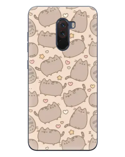 Чехол для Xiaomi POCO F1 с картинкой «Маленькие Пушины»