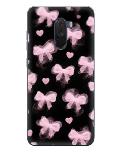 Чехол для Xiaomi POCO F1 с картинкой «Геометрия банта»