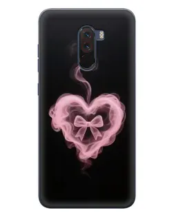 Чехол для Xiaomi POCO F1 с картинкой «Дымчатое сердце»