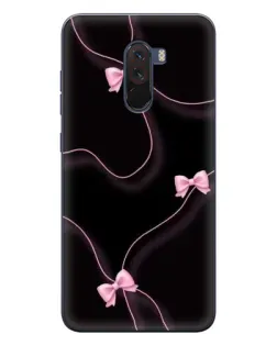 Чехол для Xiaomi POCO F1 с картинкой «Розовые ленты»