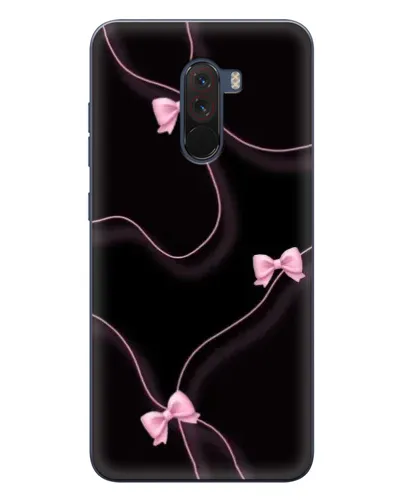 Чехол для Xiaomi POCO F1 с картинкой «Розовые ленты»