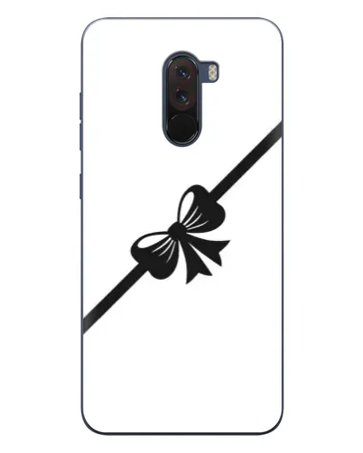 Чехол для Xiaomi POCO F1 с картинкой «Диагональный бант»